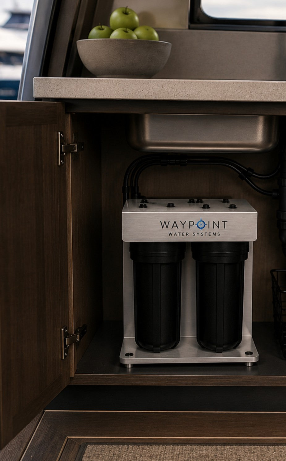 Harbor Series | Under-Sink Marine Drinking Water Filtration System
